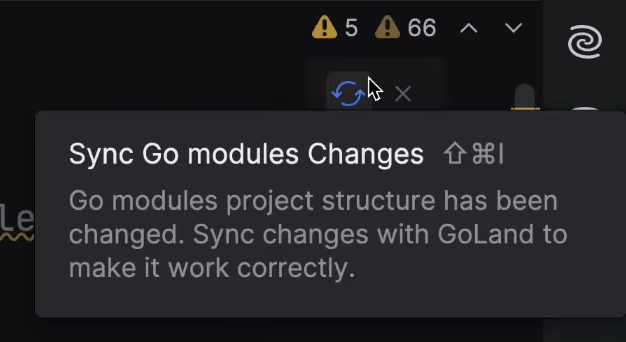Load go.mod Changes Manually