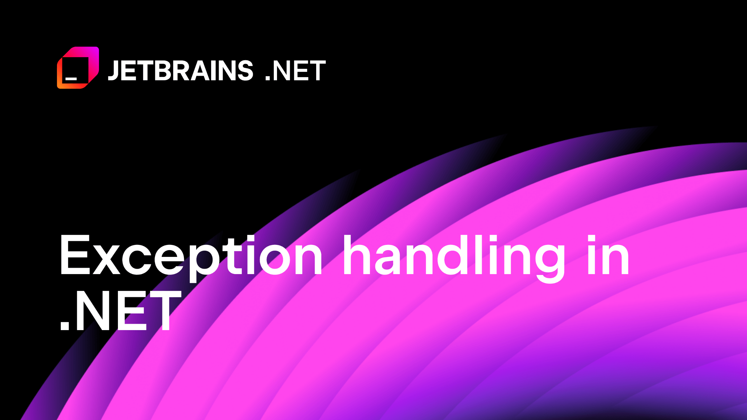 Exception handling in .NET