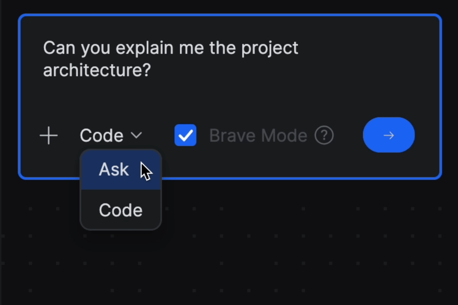 What is Junie's Ask Mode?