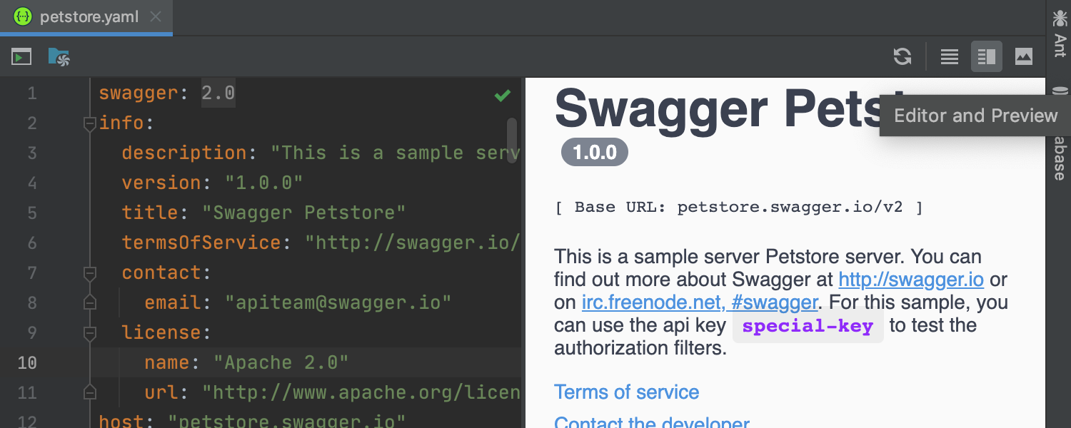 Swagger UI 支持