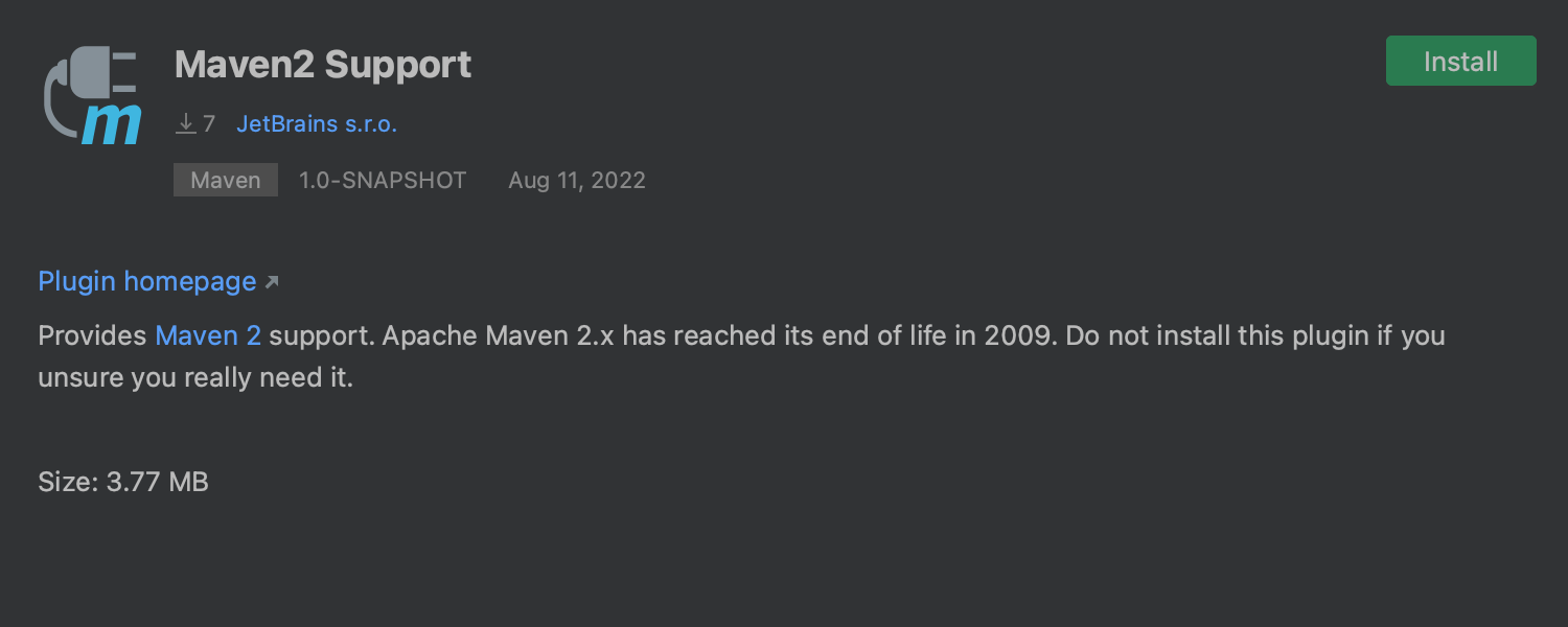 Maven2 支持插件