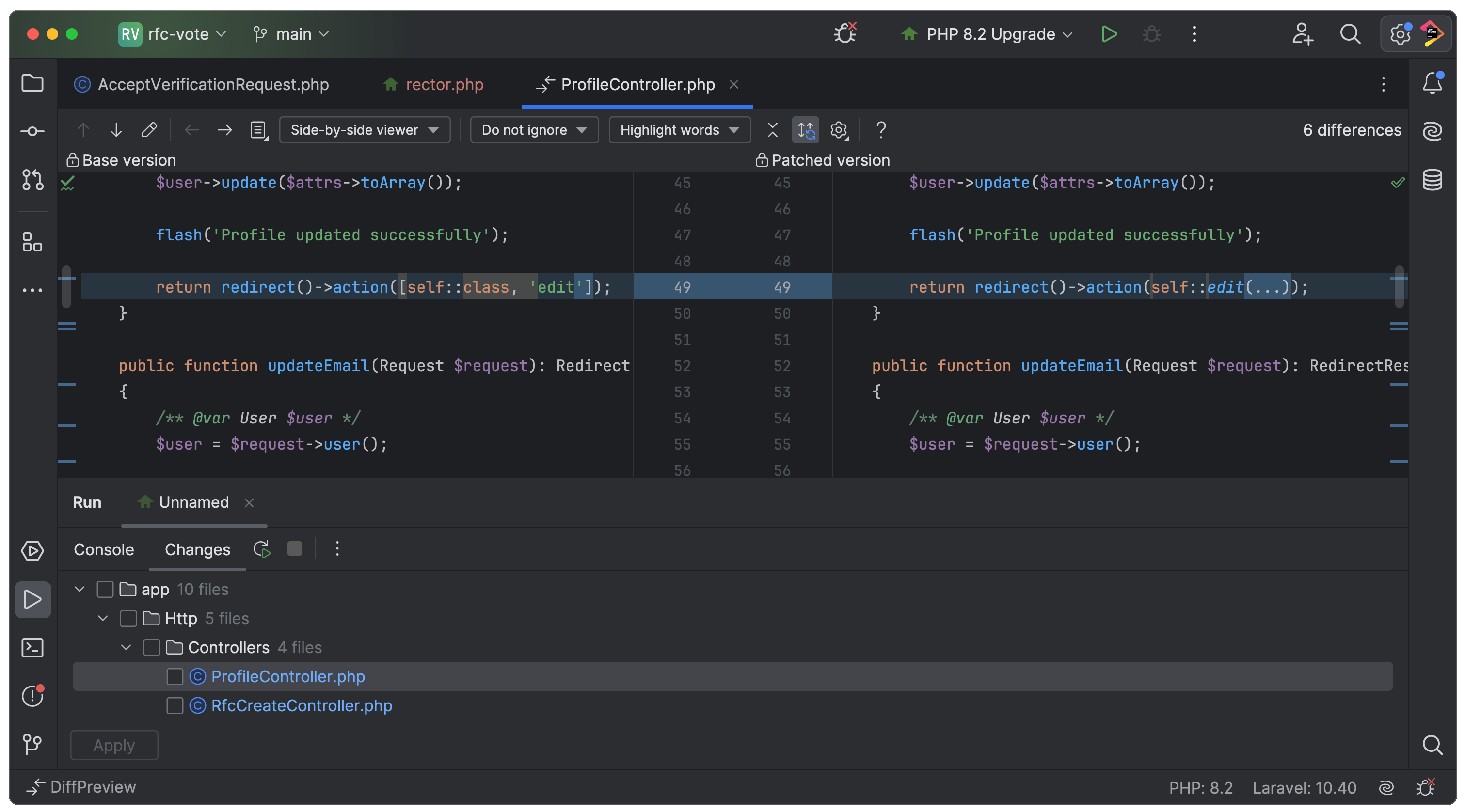 PHP Code Editor – PhpStorm IDE