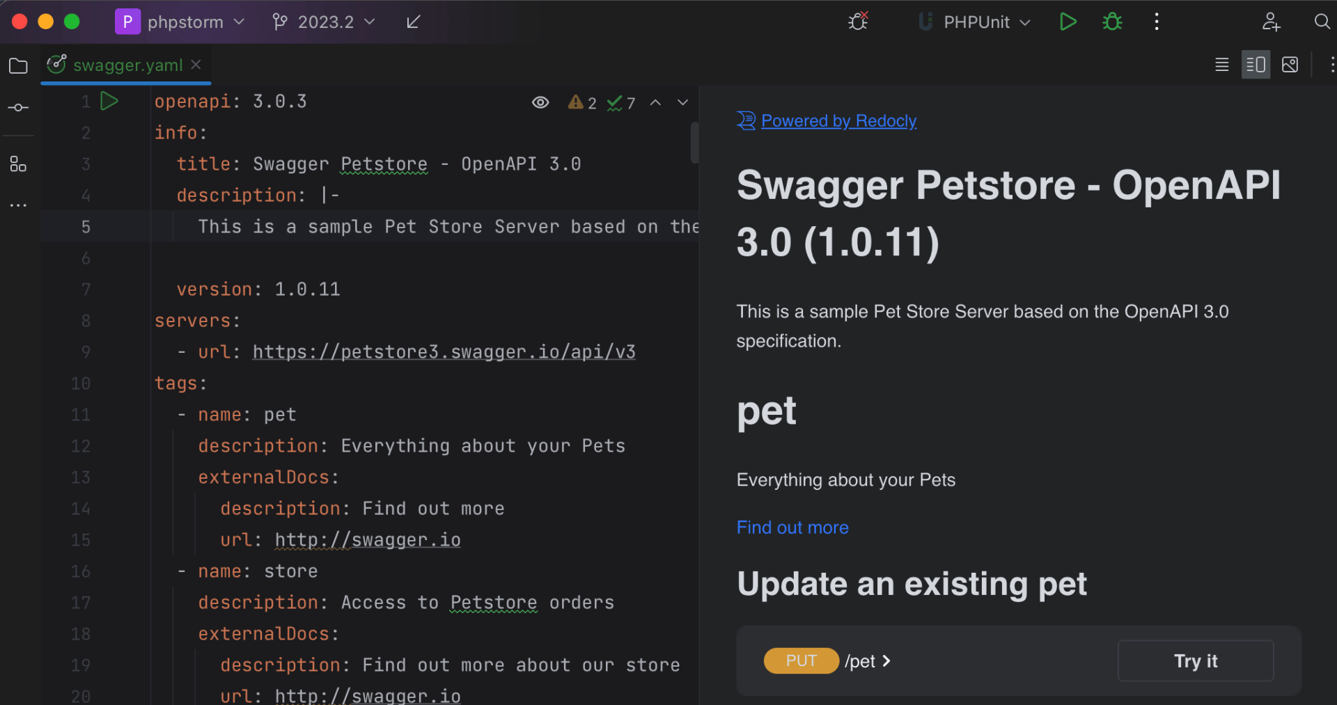 OpenAPI 和 Swagger 文件的 Redoc UI 预览