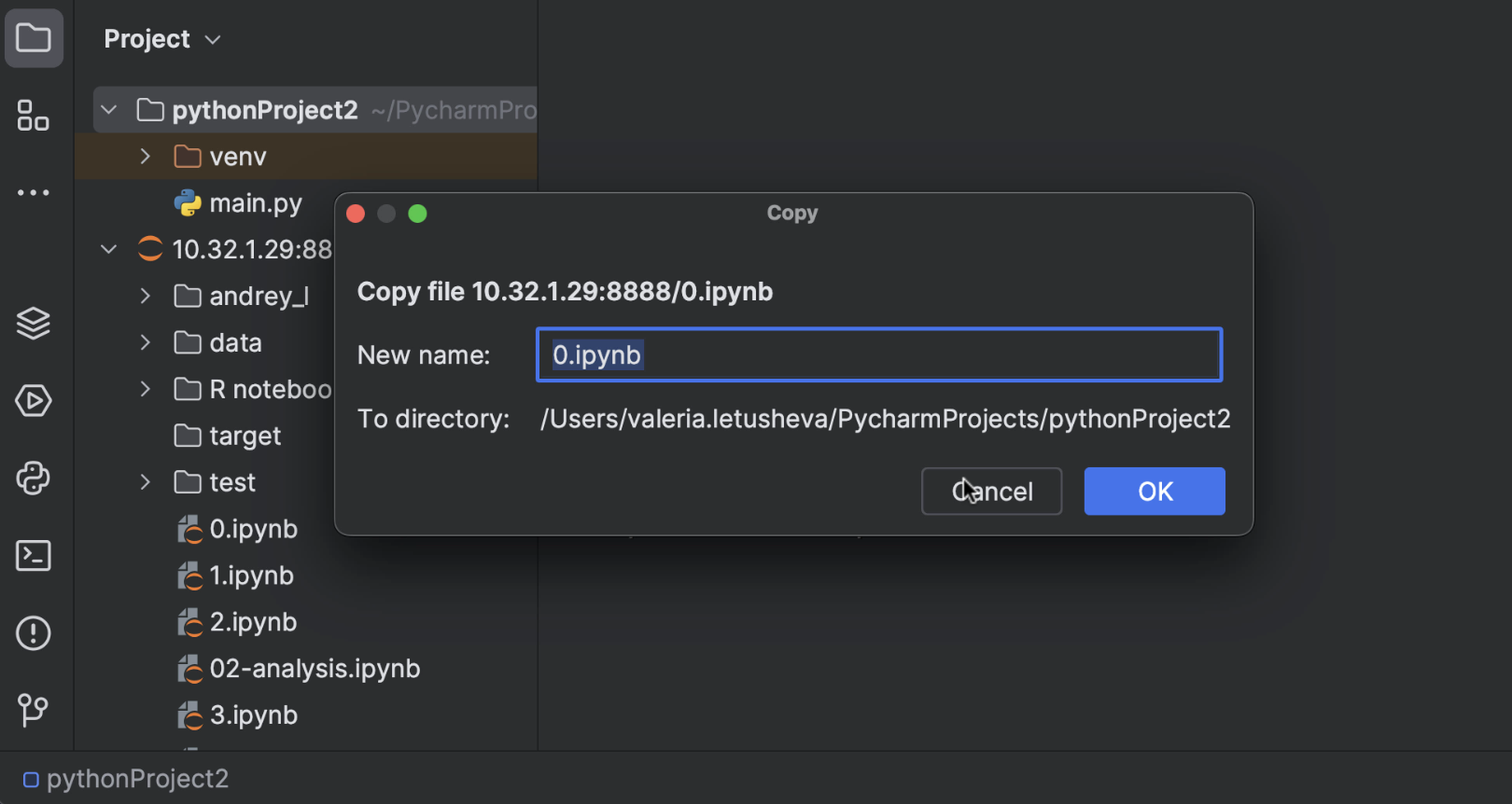 Work with remote Jupyter notebooks