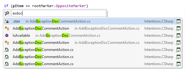View recently edited code locations with ReSharper