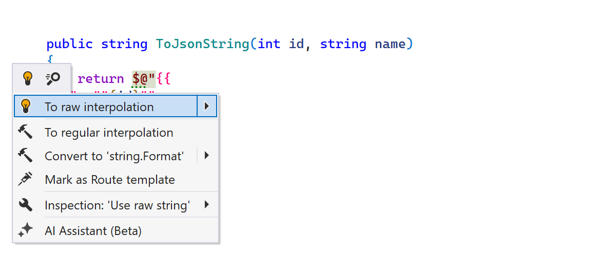 Improved C# support