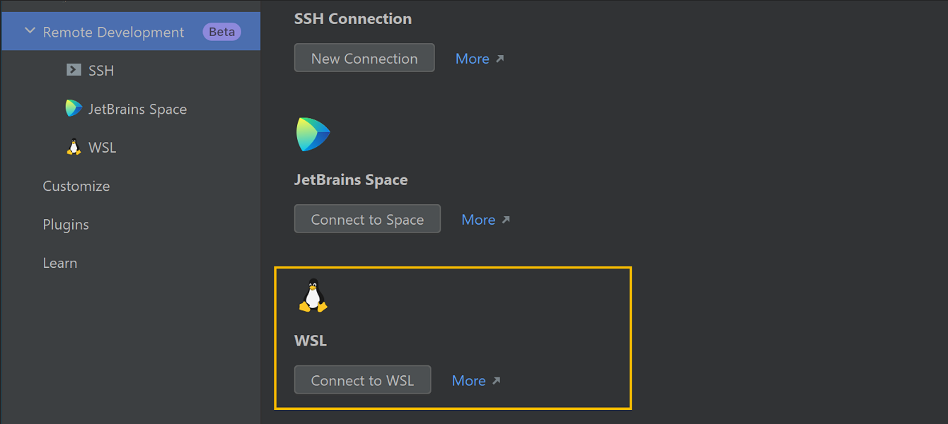 处理 WSL2 中的项目的新方式