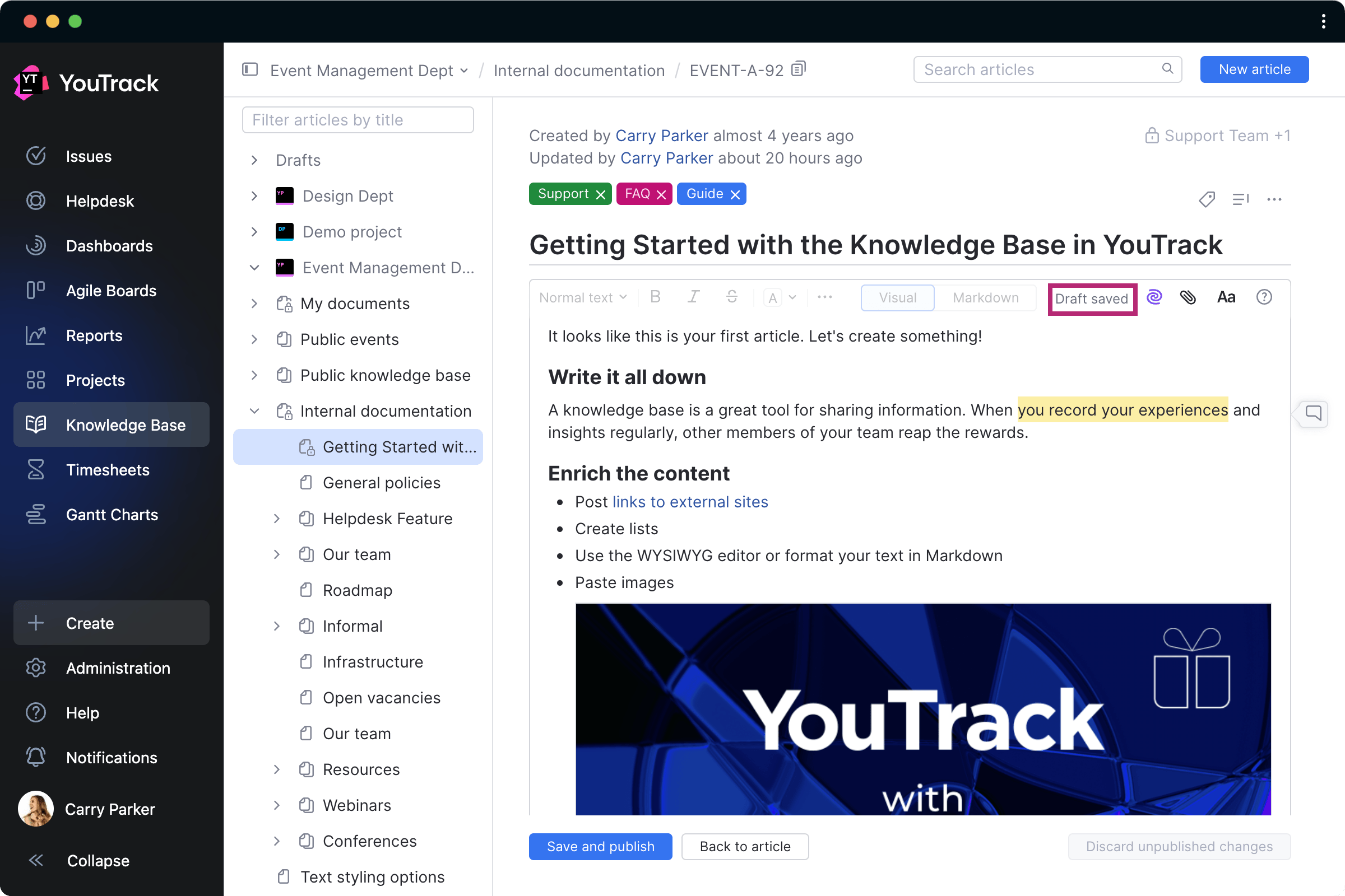 Create with confidence