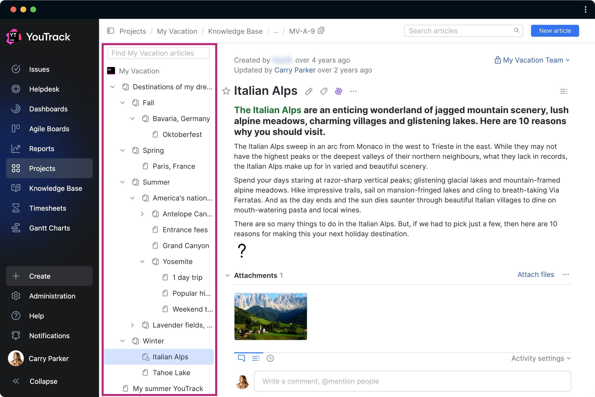 Information at your fingertips