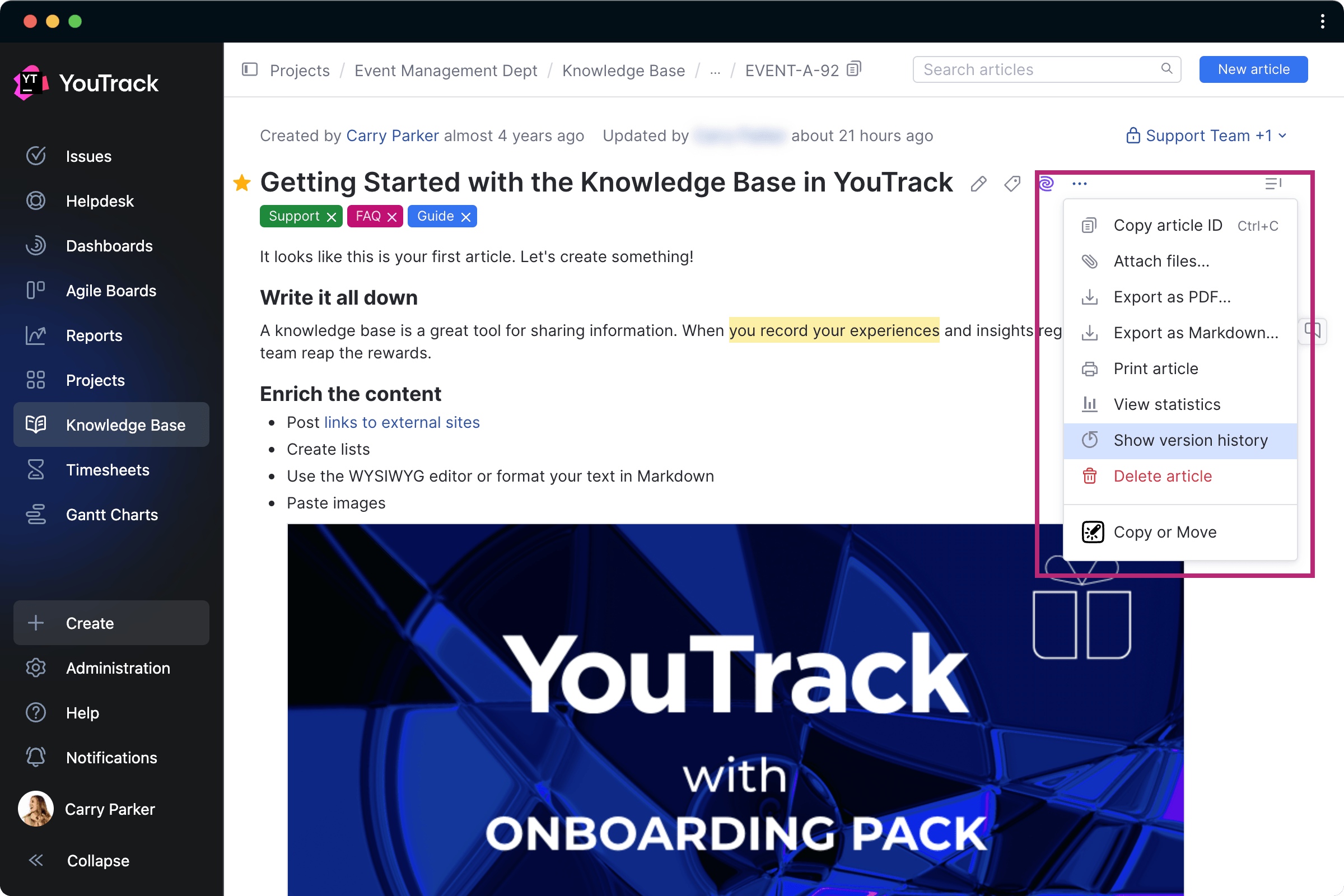 Create with confidence
